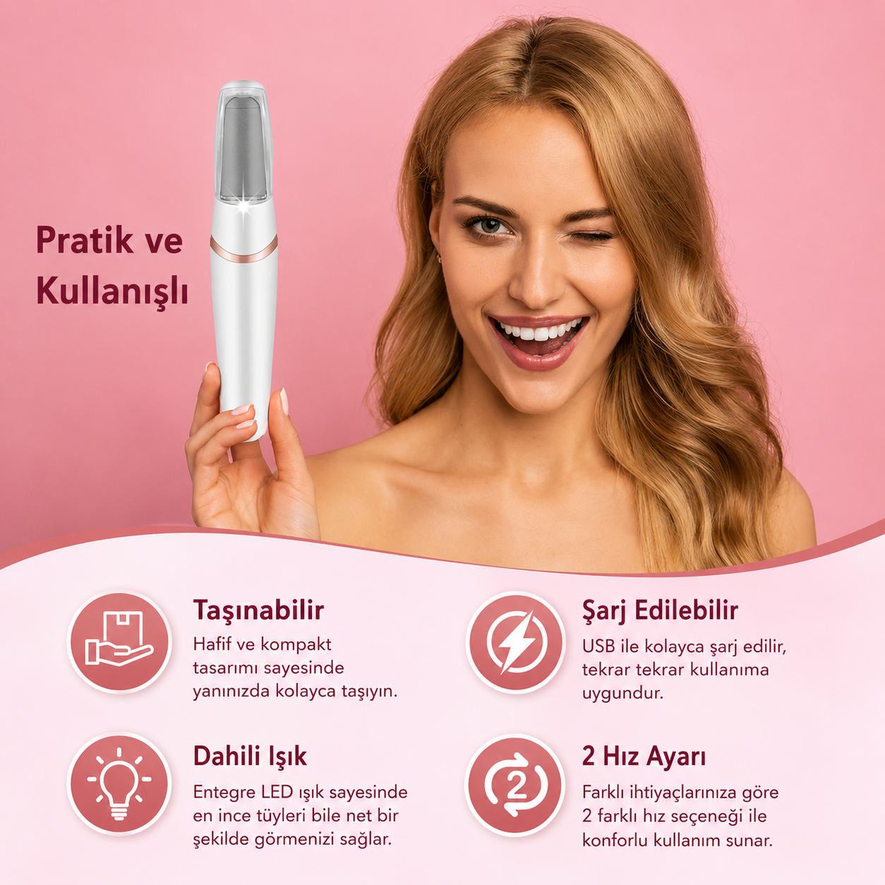 Şarjlı Topuk Törpüsü